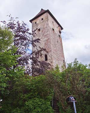 Bergfried Burg Veldenstein