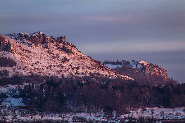 Felsen, Walberla, Rodenstein, Winter